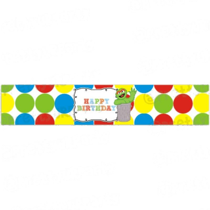 Elmo Theme Wrist Bands - Pack of 10