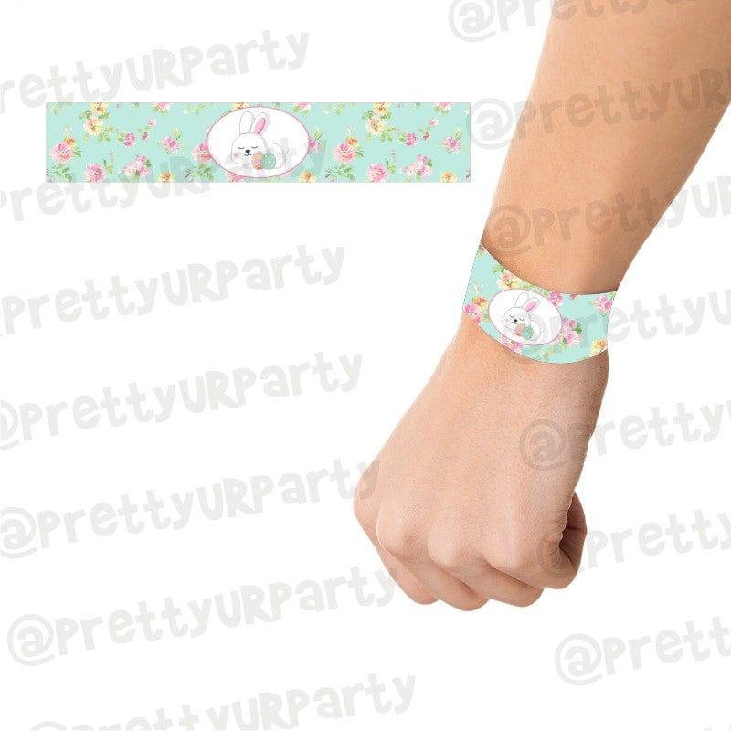 Some Bunny is One Theme Wrist Bands - Pack of 10 ALL PARTY SUPPLIES Pretty UR Party Default Title