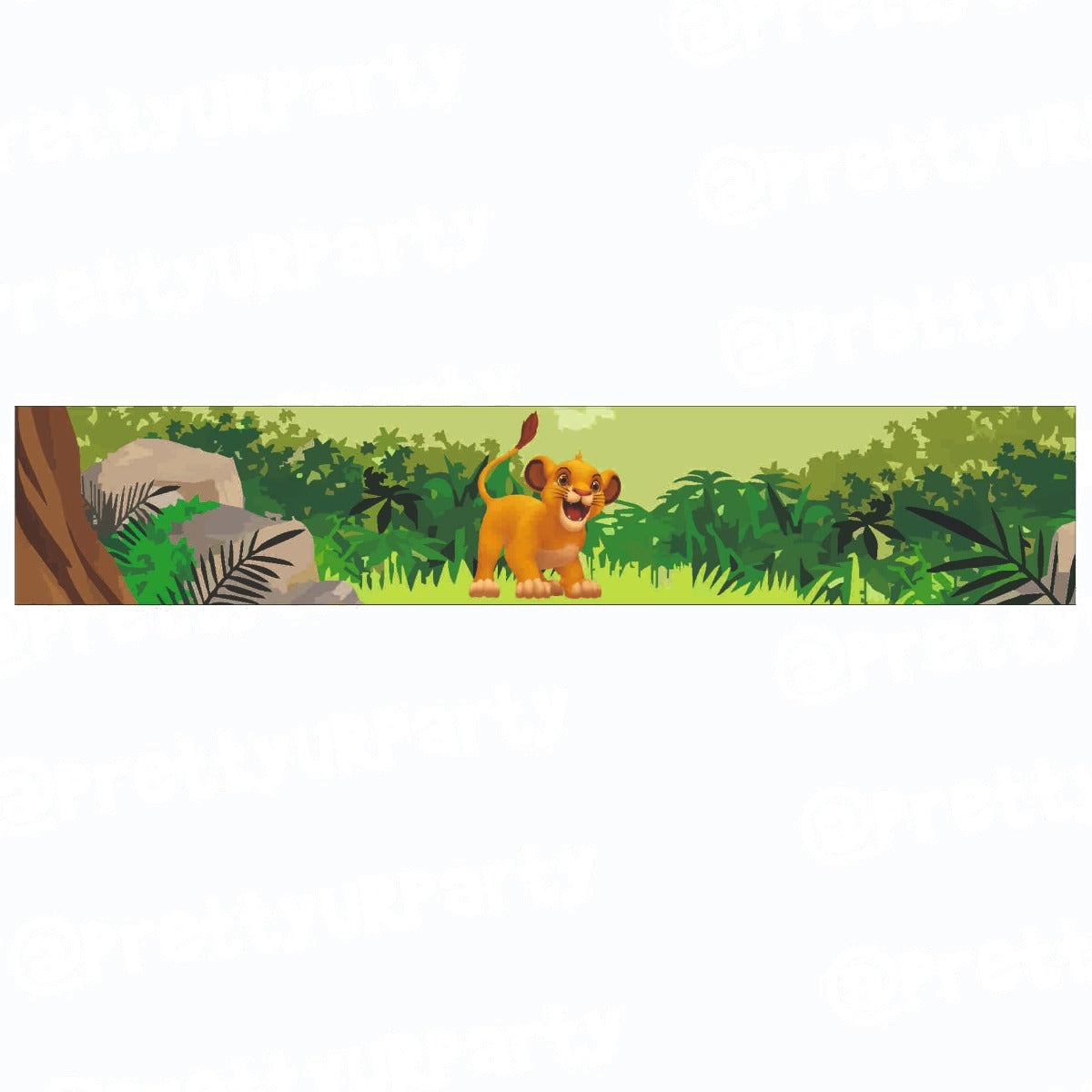Lion King Theme Wrist Bands - Pack of 10