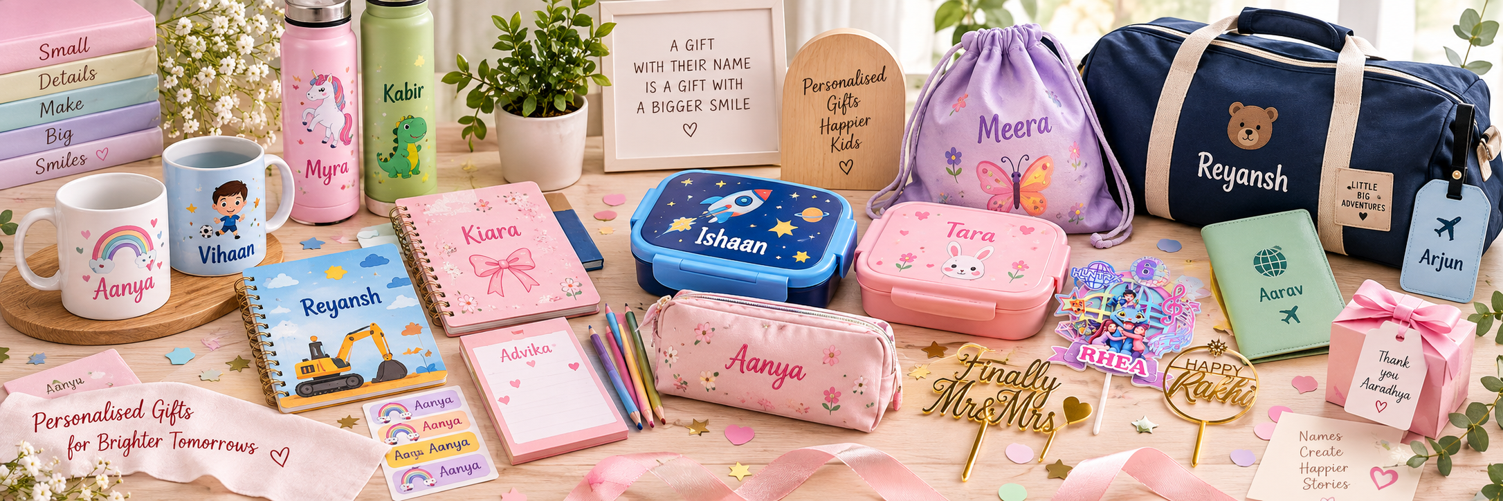 Personalised Gifts for Kids in India: Why Name-Printed Gifts Win Every Time