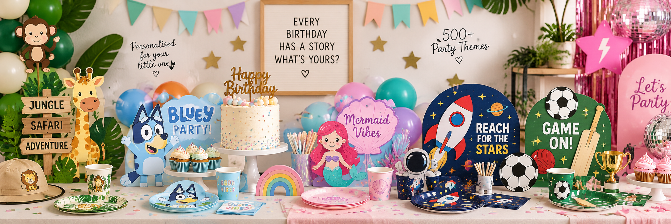 Trending Party Themes This Season, and the Decoration Packages That Match