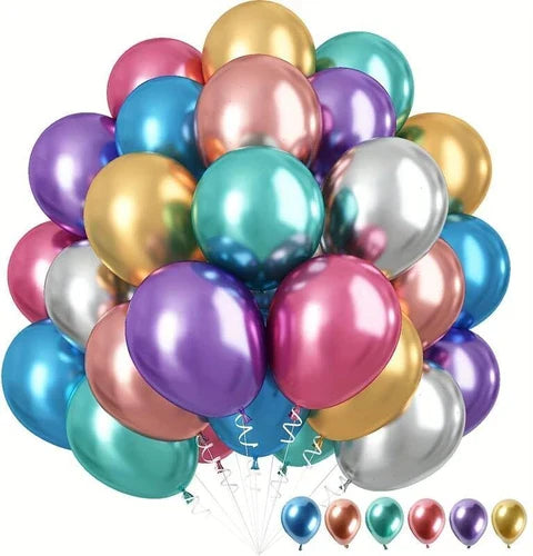 Chrome Balloons