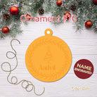 Personalized Acrylic Christmas Bauble 10 ALL PARTY SUPPLIES Pretty UR Party   