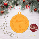 Personalized Acrylic Christmas Bauble 11 ALL PARTY SUPPLIES Pretty UR Party   