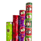 Double sided Christmas Wrapping Paper - Pack of 8 RETURN GIFTS Pretty UR Party