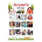 Farm Friends 1st Year Collage Board PERSONALISED Pretty UR Party