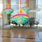 Diwali Hanging Danglers  - Pack of 10 DECORATIONS PRETTY UR PARTY   