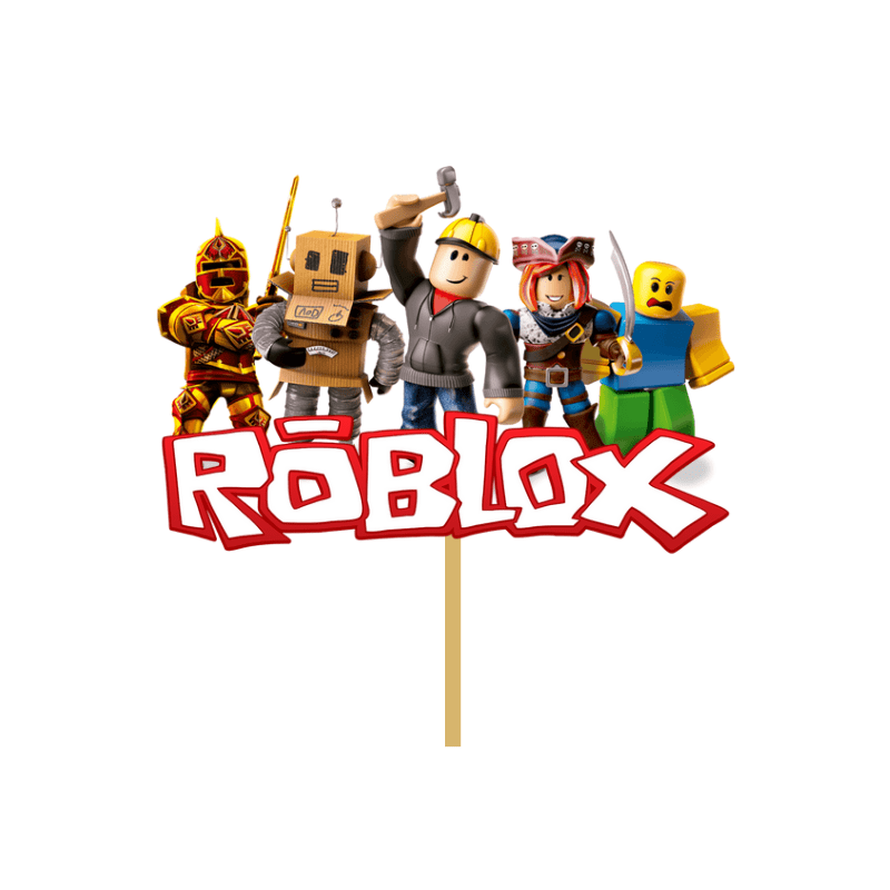 Buy Roblox Cake Topper Roblox Party Decorations Roblox Personalised Cake  Topper Online in India - Etsy