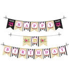 21st Birthday Theme Bunting DECORATIONS Pretty UR Party   