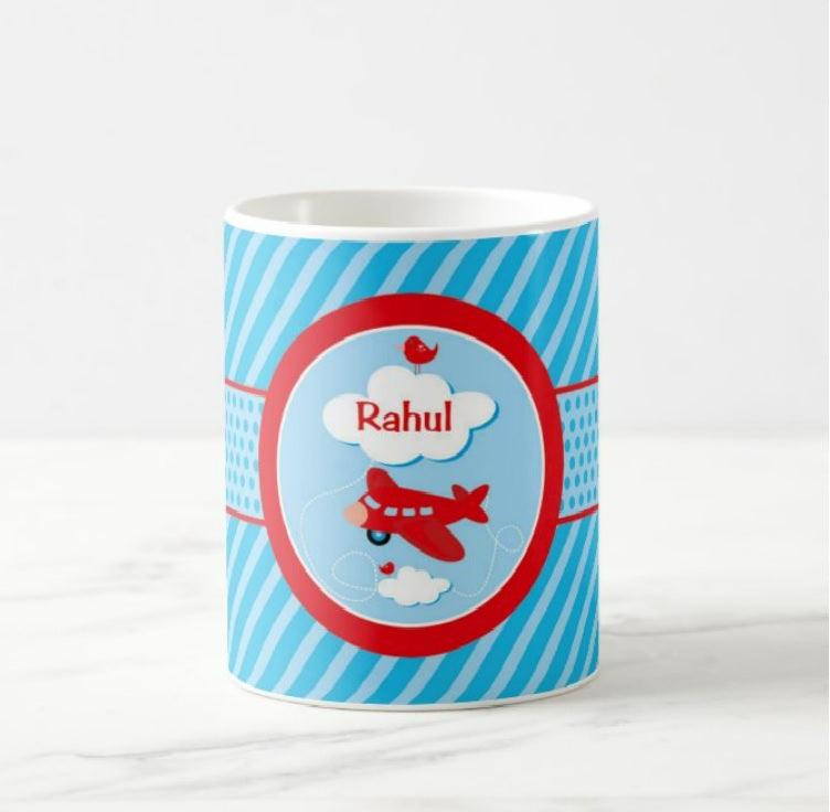 Personalised Airlines Mug THEME PARTIES Pretty UR Party   