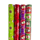 Double sided Christmas Wrapping Paper - Pack of 8 RETURN GIFTS Pretty UR Party