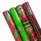 Holographic Christmas Wrapping Paper - Pack of 8 RETURN GIFTS Pretty UR Party