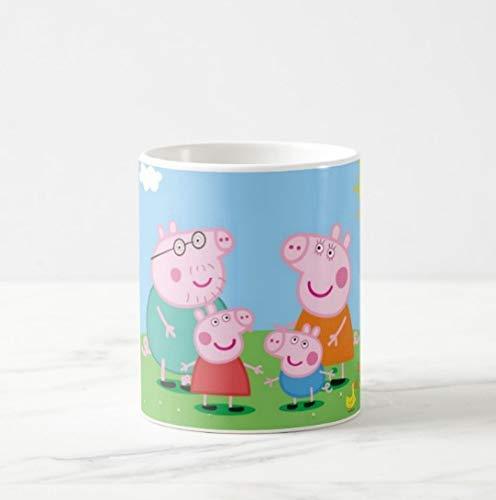 Personalised Peppa Pig Inspired Mug THEME PARTIES Pretty UR Party   