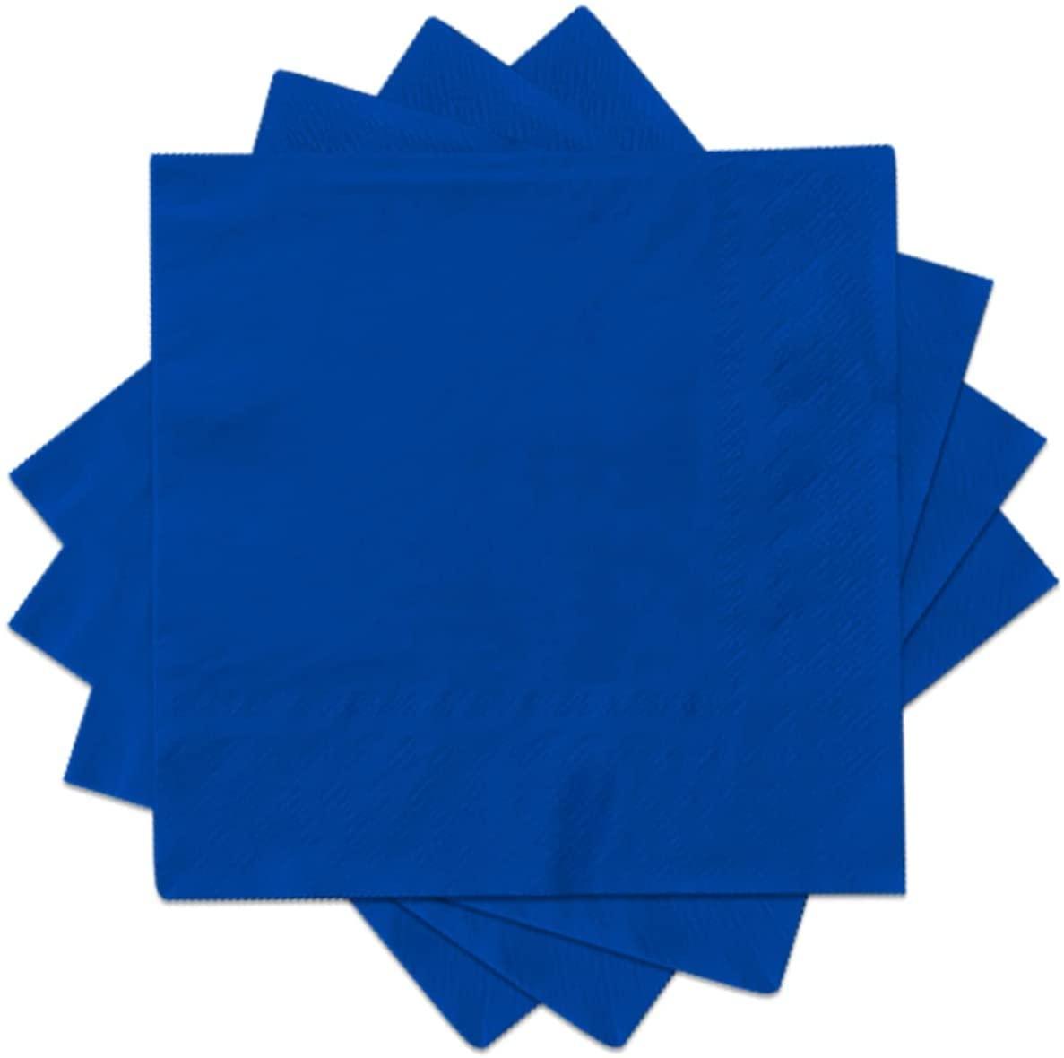 Royal Blue Paper Napkins - Pack of 20 TABLEWARE Pretty UR Party   