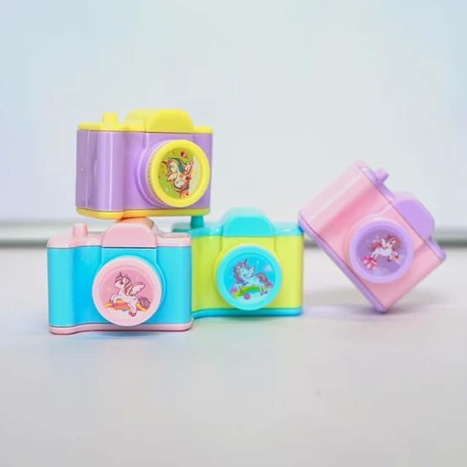 Mini Camera Sharpener- Pack of 4 ALL PARTY SUPPLIES PRETTY UR PARTY