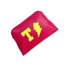 Maroon Multipurpose Pouch with single Pocket | PU Leather Pouch with Motifs RETURN GIFTS PRETTY UR PARTY