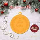 Personalized Acrylic Christmas Bauble 09 ALL PARTY SUPPLIES Pretty UR Party   