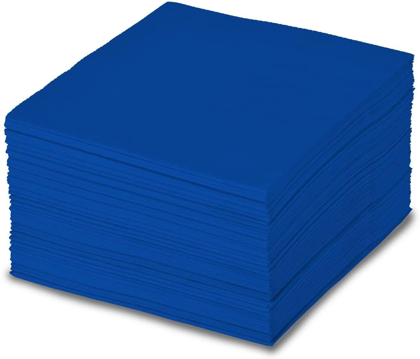 Royal Blue Paper Napkins - Pack of 20 TABLEWARE Pretty UR Party   