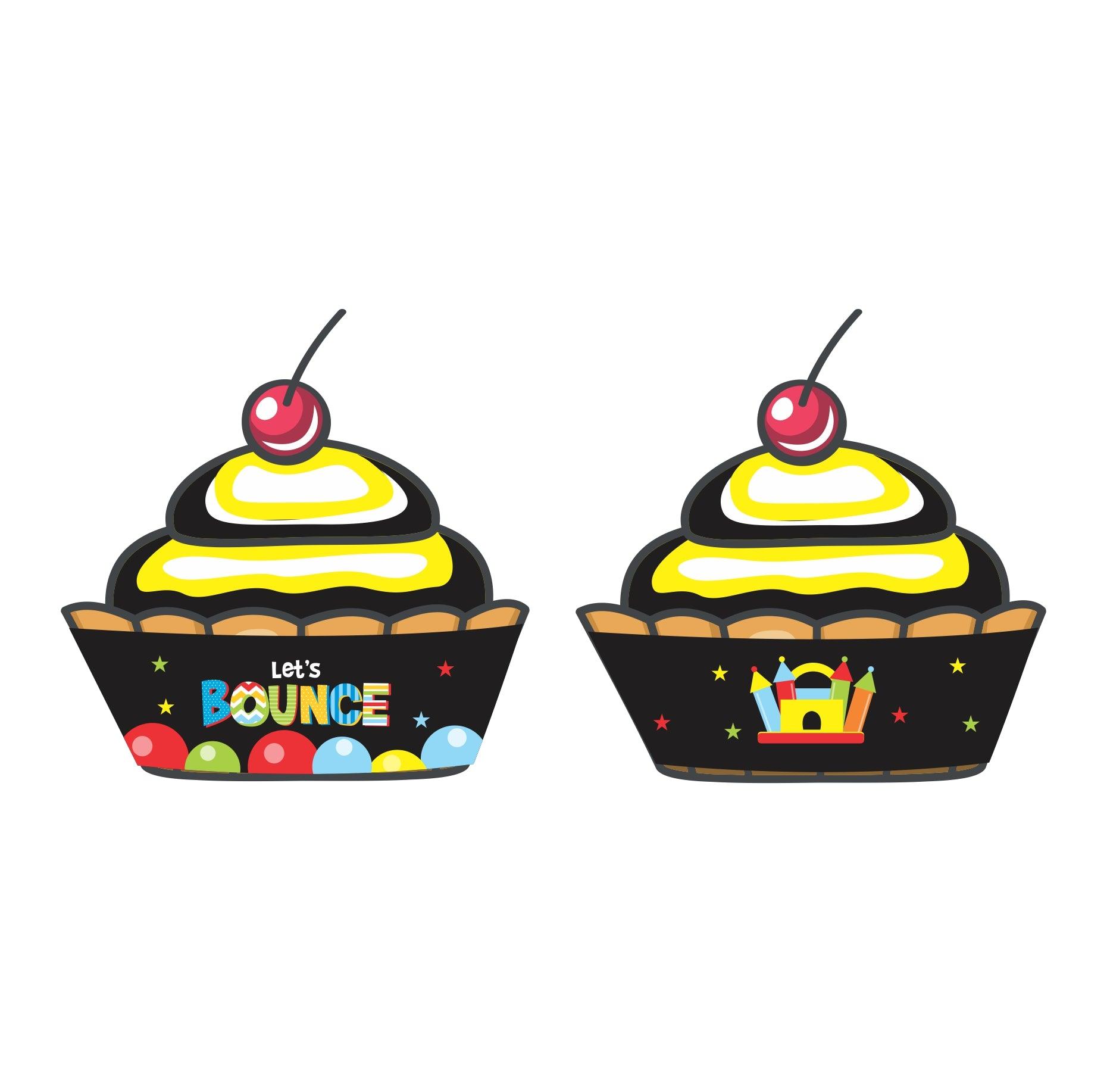 Ball Theme Cupcake Wrappers THEME PARTIES Pretty UR Party   