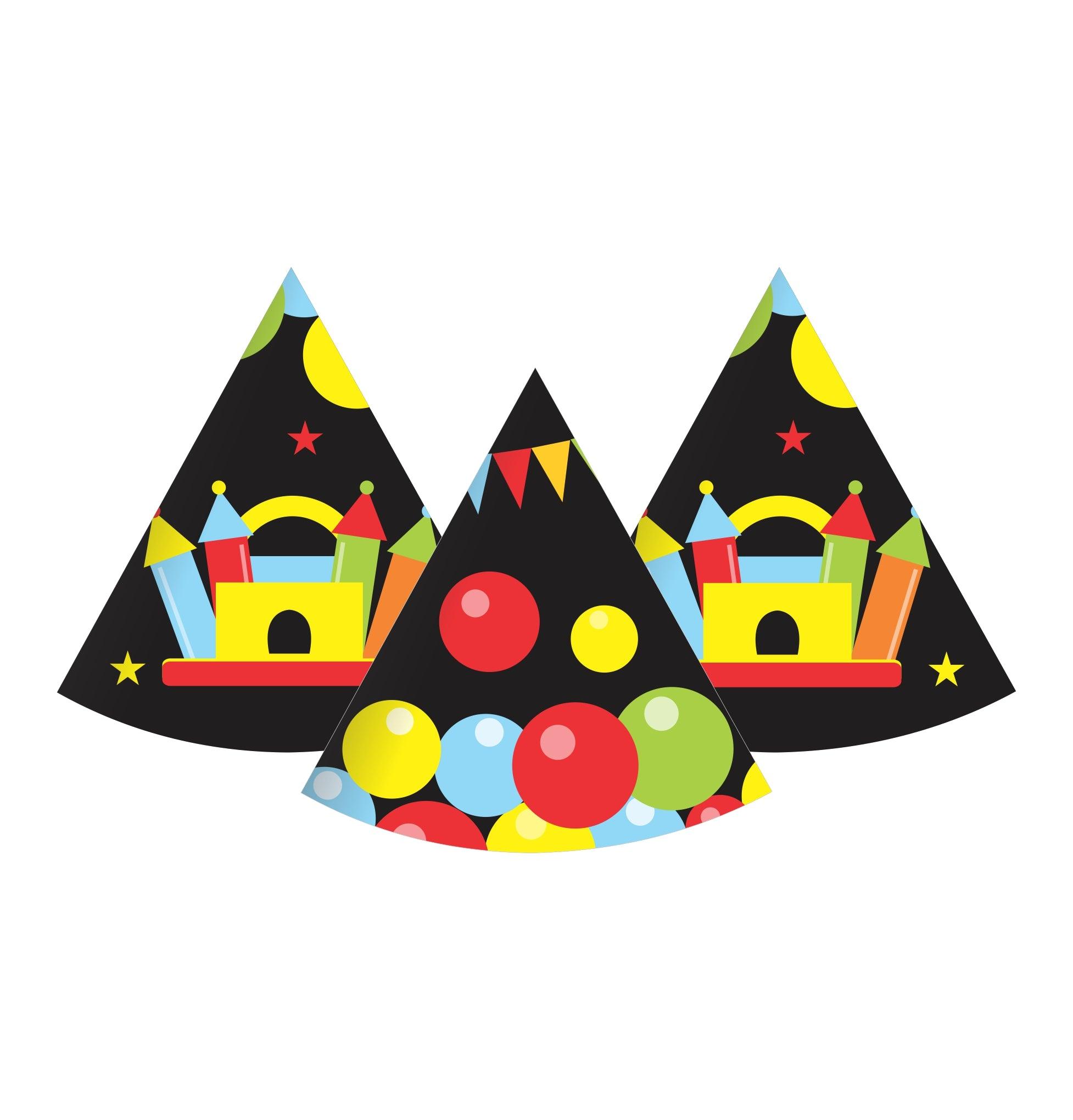 Ball Theme Hats - Pack of 10 THEME PARTIES Pretty UR Party   