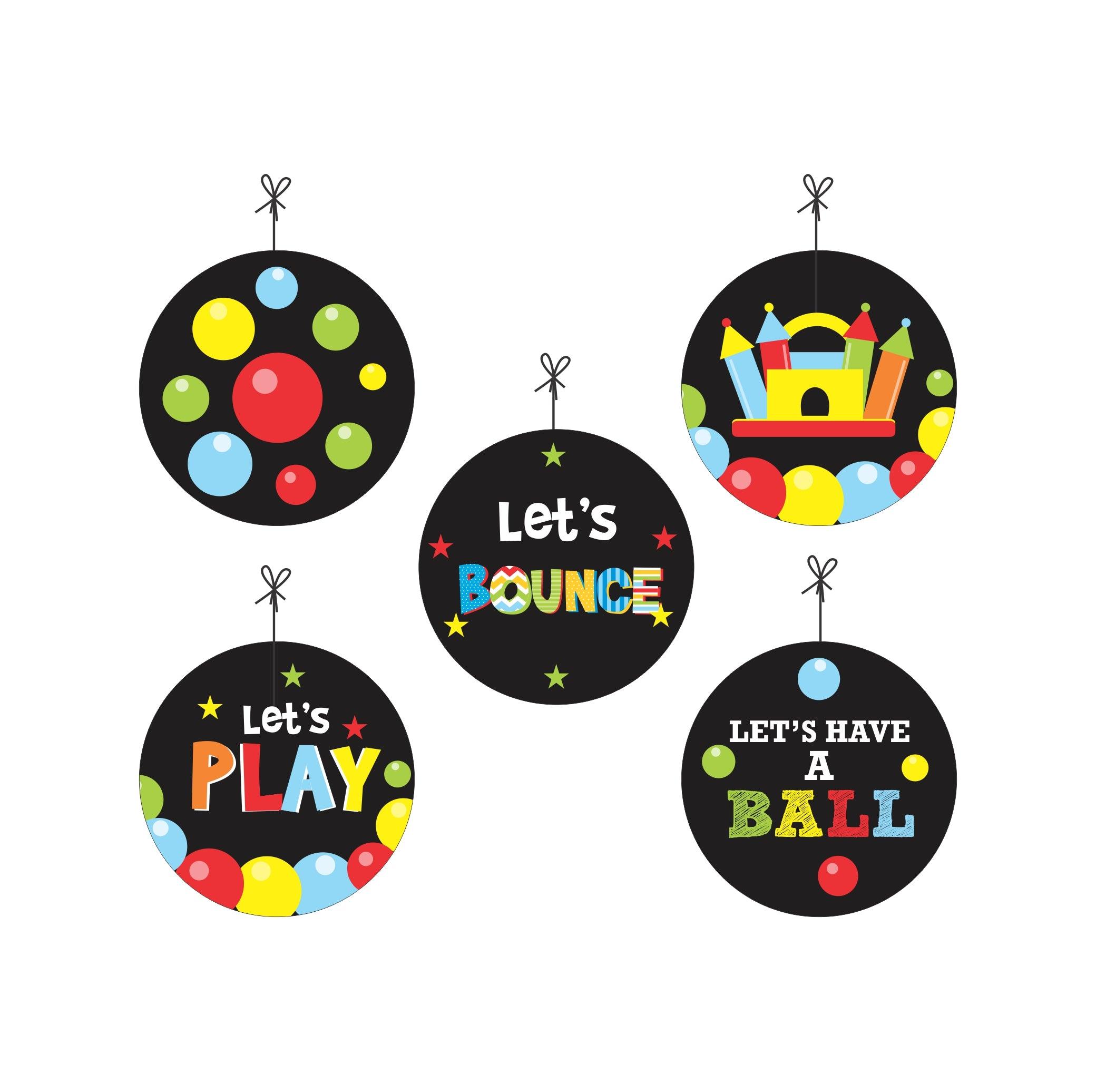 Ball Theme Danglers THEME PARTIES Pretty UR Party   