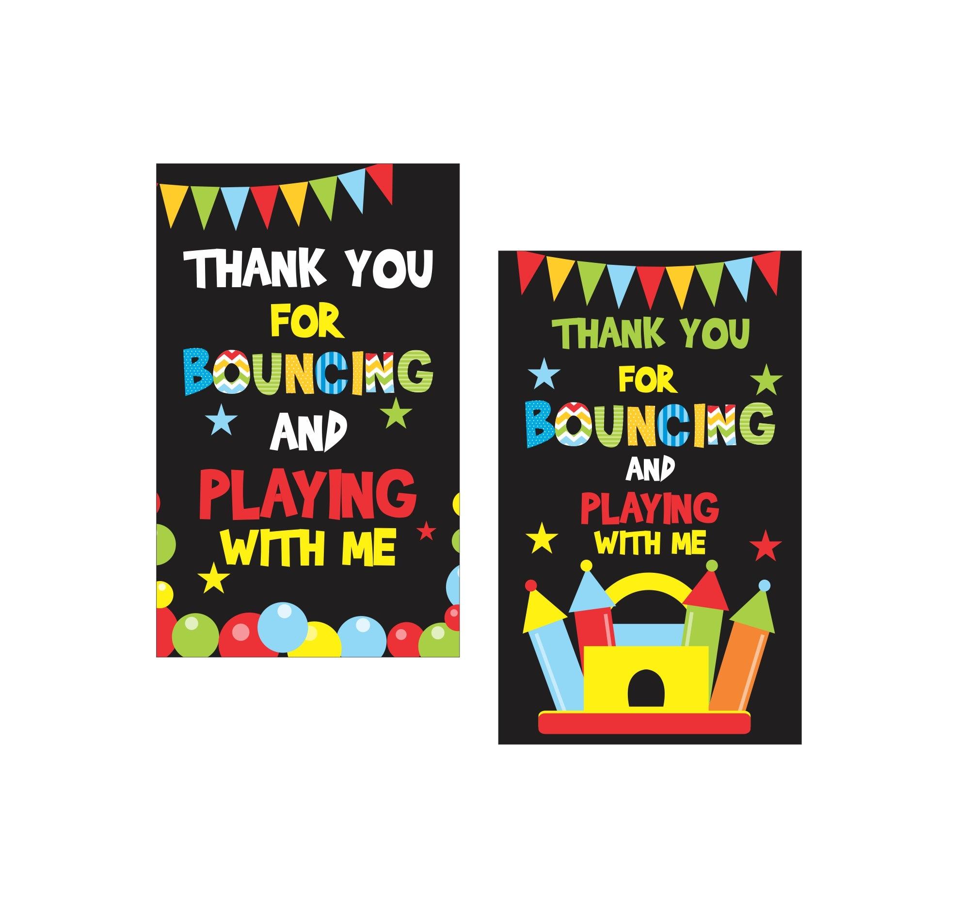 Ball Theme Thank you Tags THEME PARTIES Pretty UR Party   
