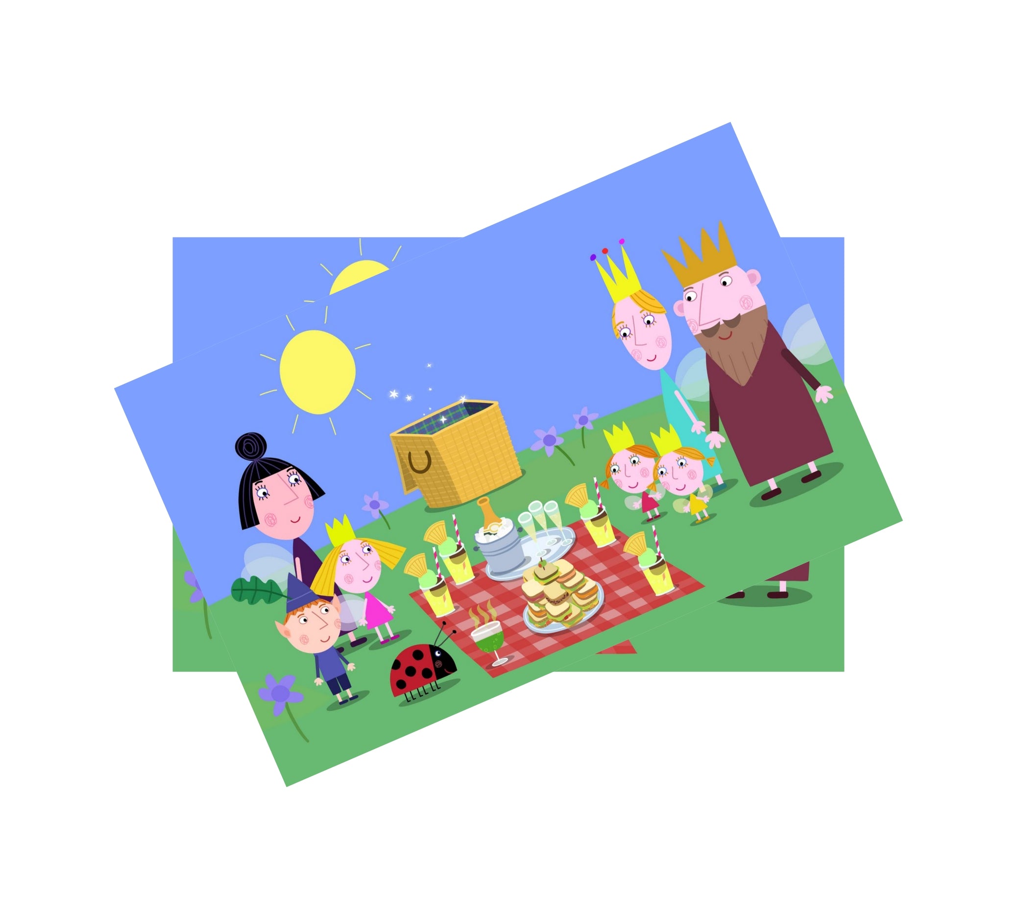 Ben and Holly's Little Kingdom Theme Table Mats THEME PARTIES Pretty UR Party   