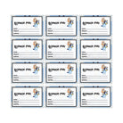 Bluey Book Name Labels PERSONALISED Pretty UR Party