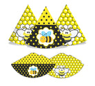 Bumble Bee Theme Hats - Pack of 10 THEME PARTIES Pretty UR Party   