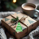 Christmas Gift Tags with String 03 - Pack of 30 Christmas PRETTY UR PARTY
