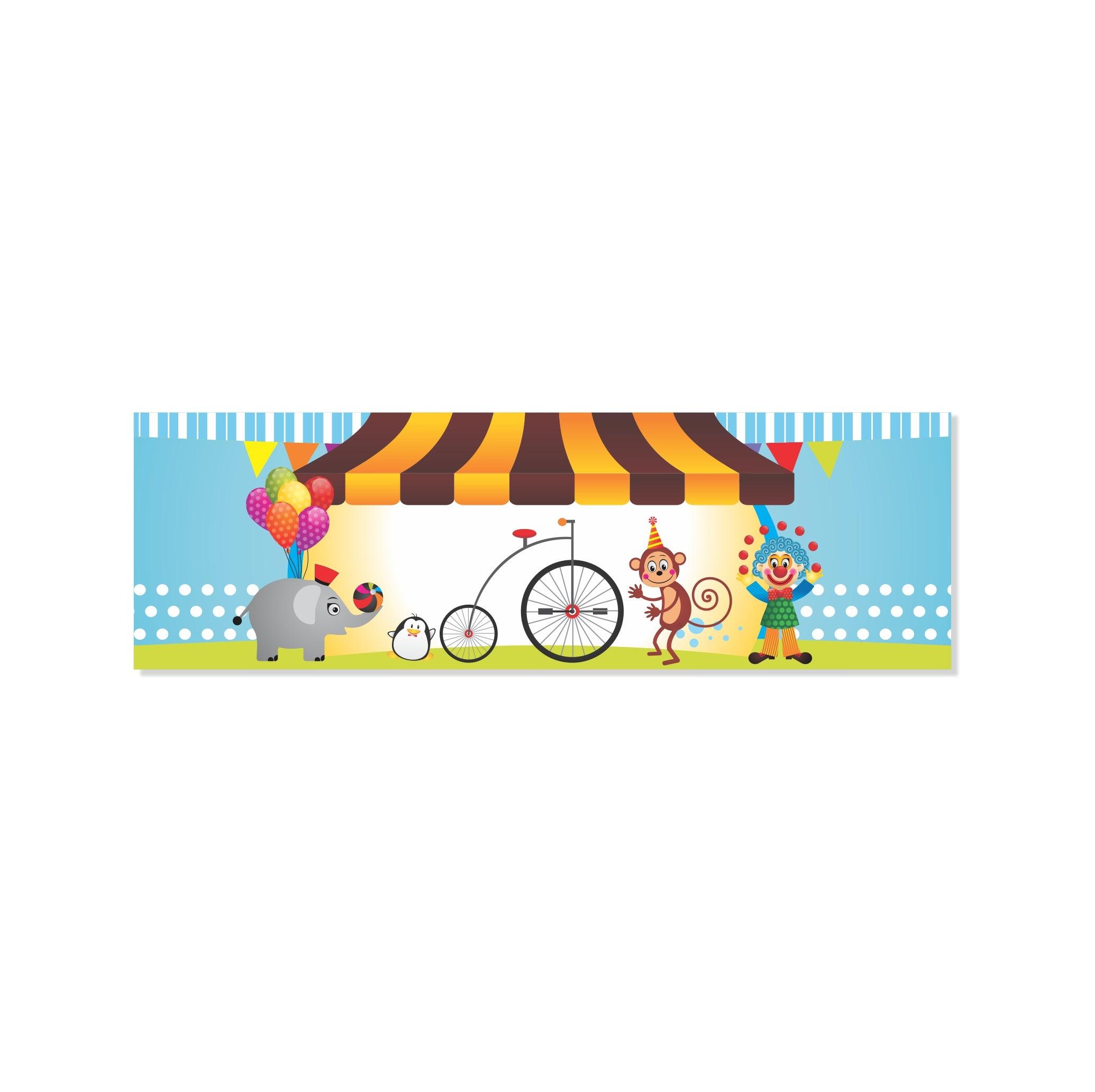 Circus Wrist Bands - Pack of 10 THEME PARTIES Pretty UR Party   