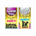 Disco Party Theme Thank you Tags THEME PARTIES Pretty UR Party   