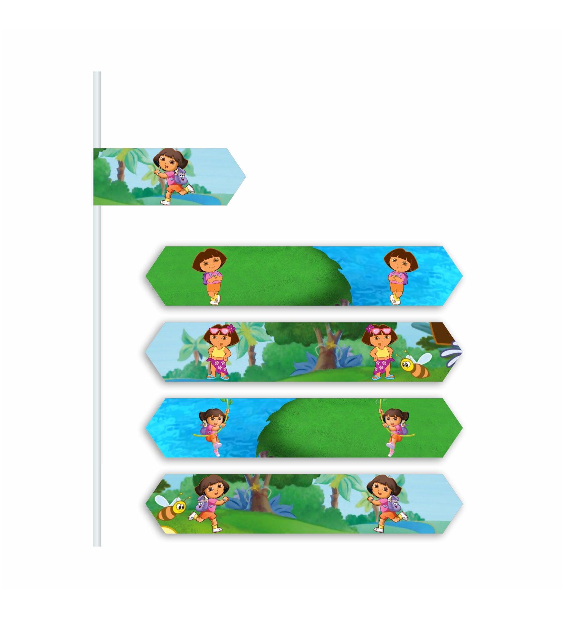 Dora the explorer Straws THEME PARTIES Pretty UR Party   