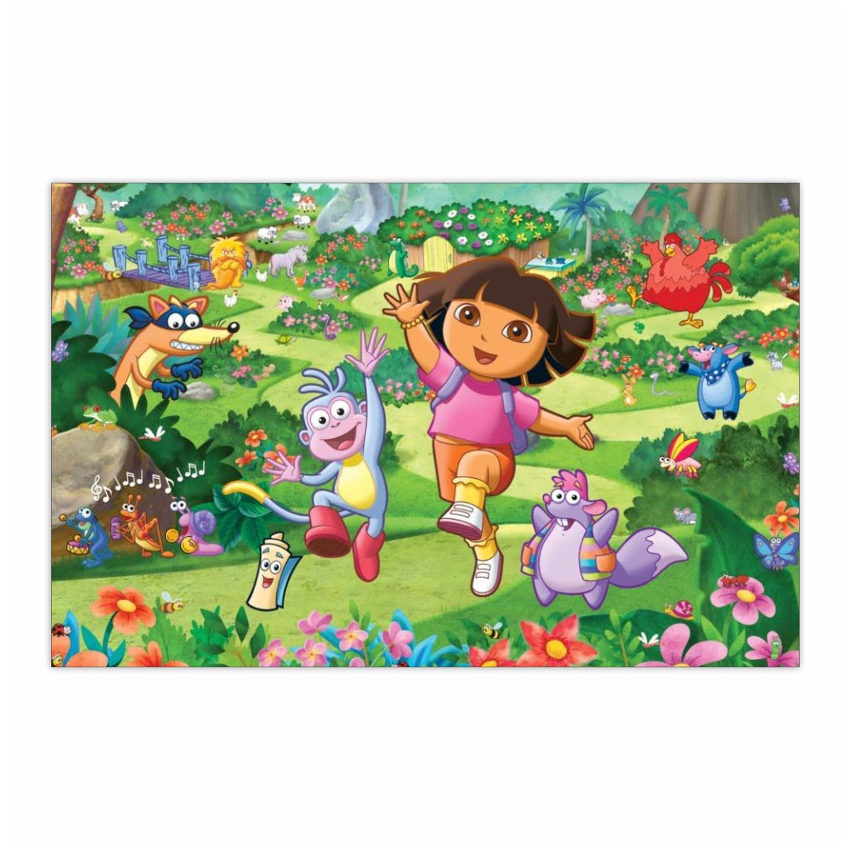 Pretty Explorers Dora the explorer Table Mats – PRETTY UR PARTY