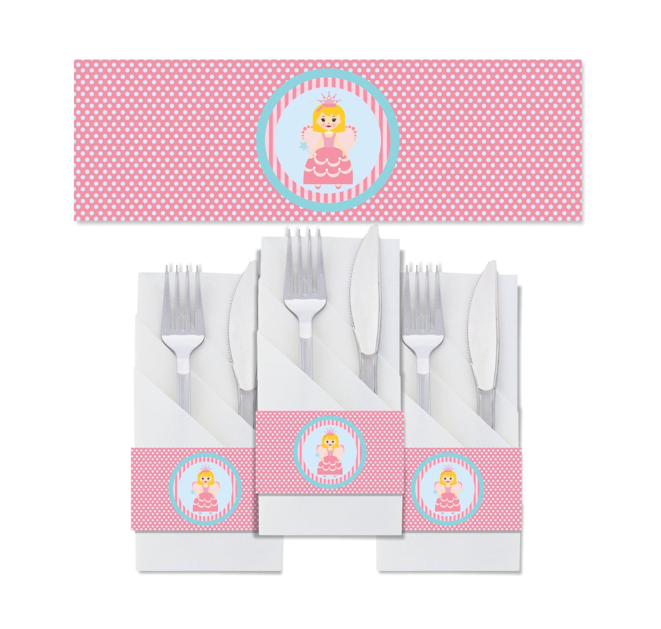 Fairy  Princess Napkin Rings THEME PARTIES Pretty UR Party   