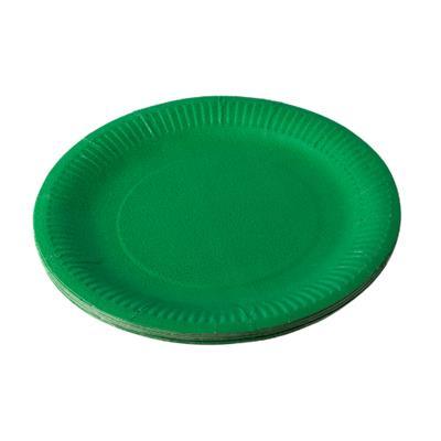 Green Paper Plates for Parties