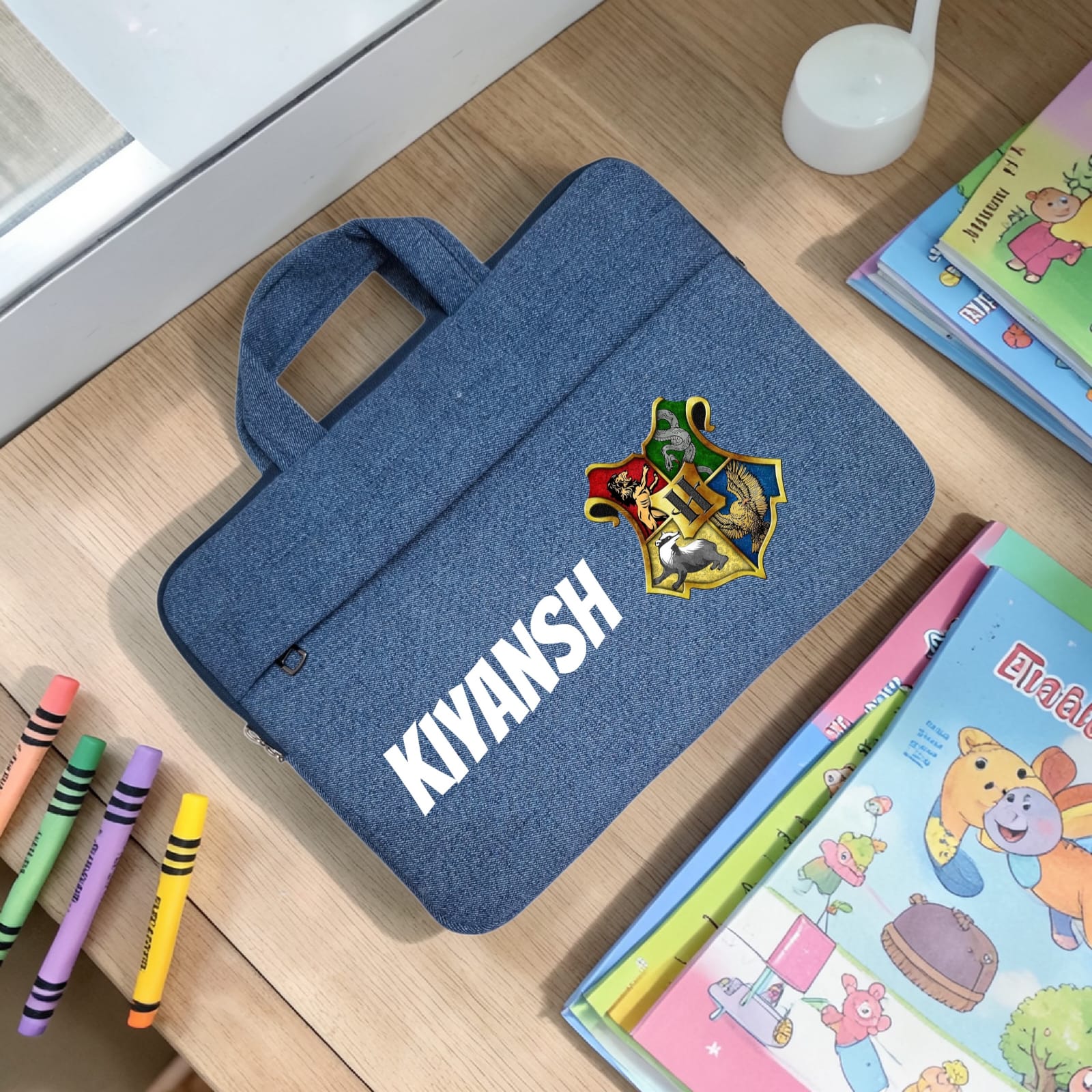 Denim Laptop Bag