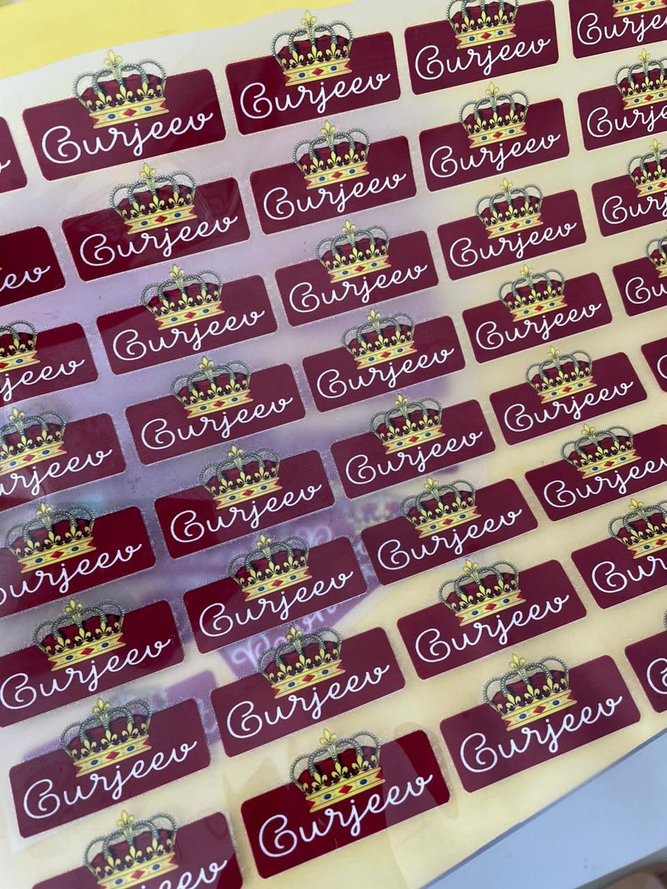 Iron-on Labels PERSONALISED PRETTY UR PARTY   