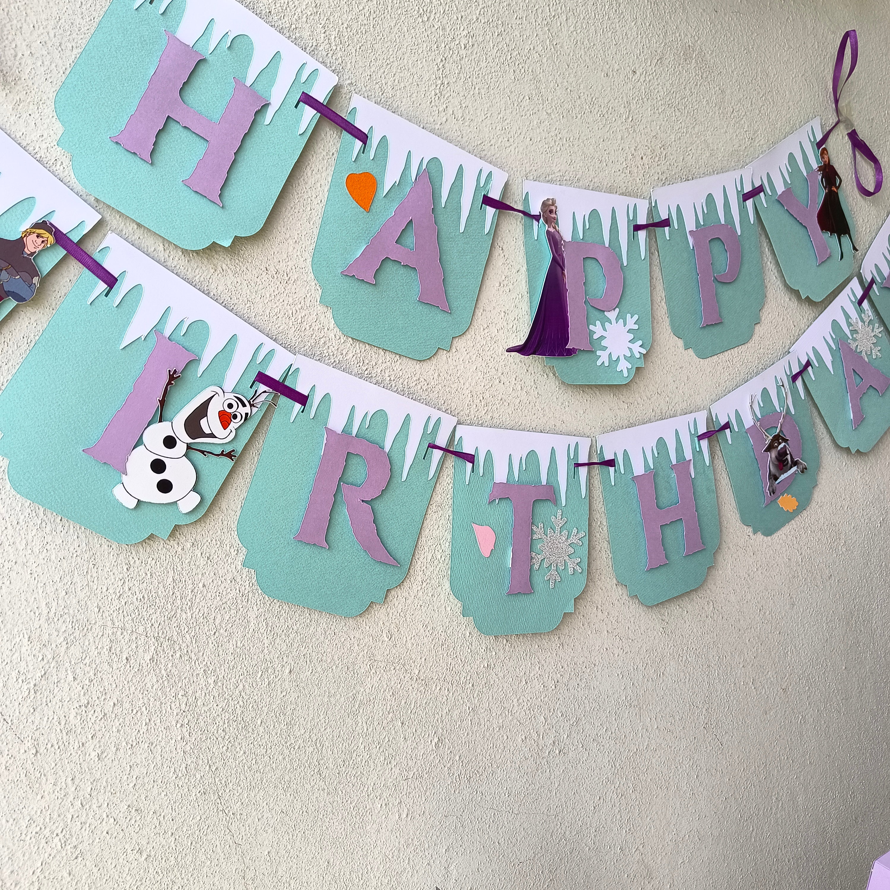 Handcrafted Frozen themed Birthday Party Pack