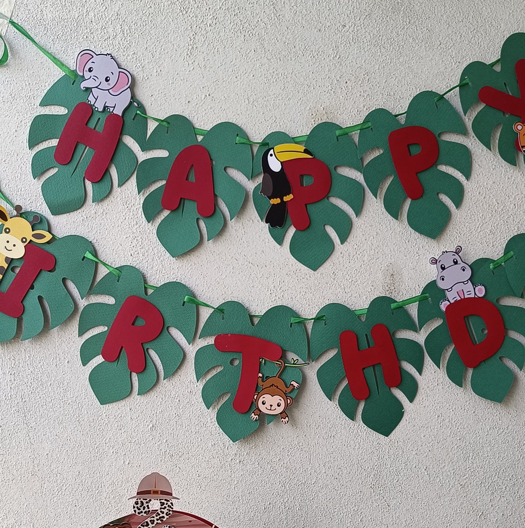 Handcrafted Jungle themed Birthday Party Pack