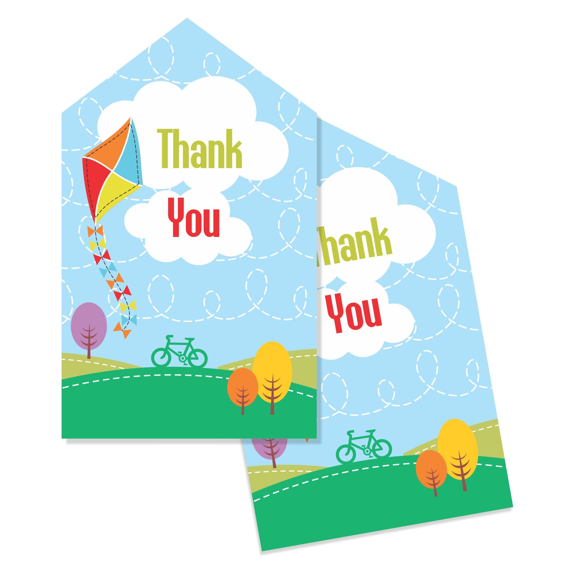 Kites Thank you Tags THEME PARTIES Pretty UR Party   