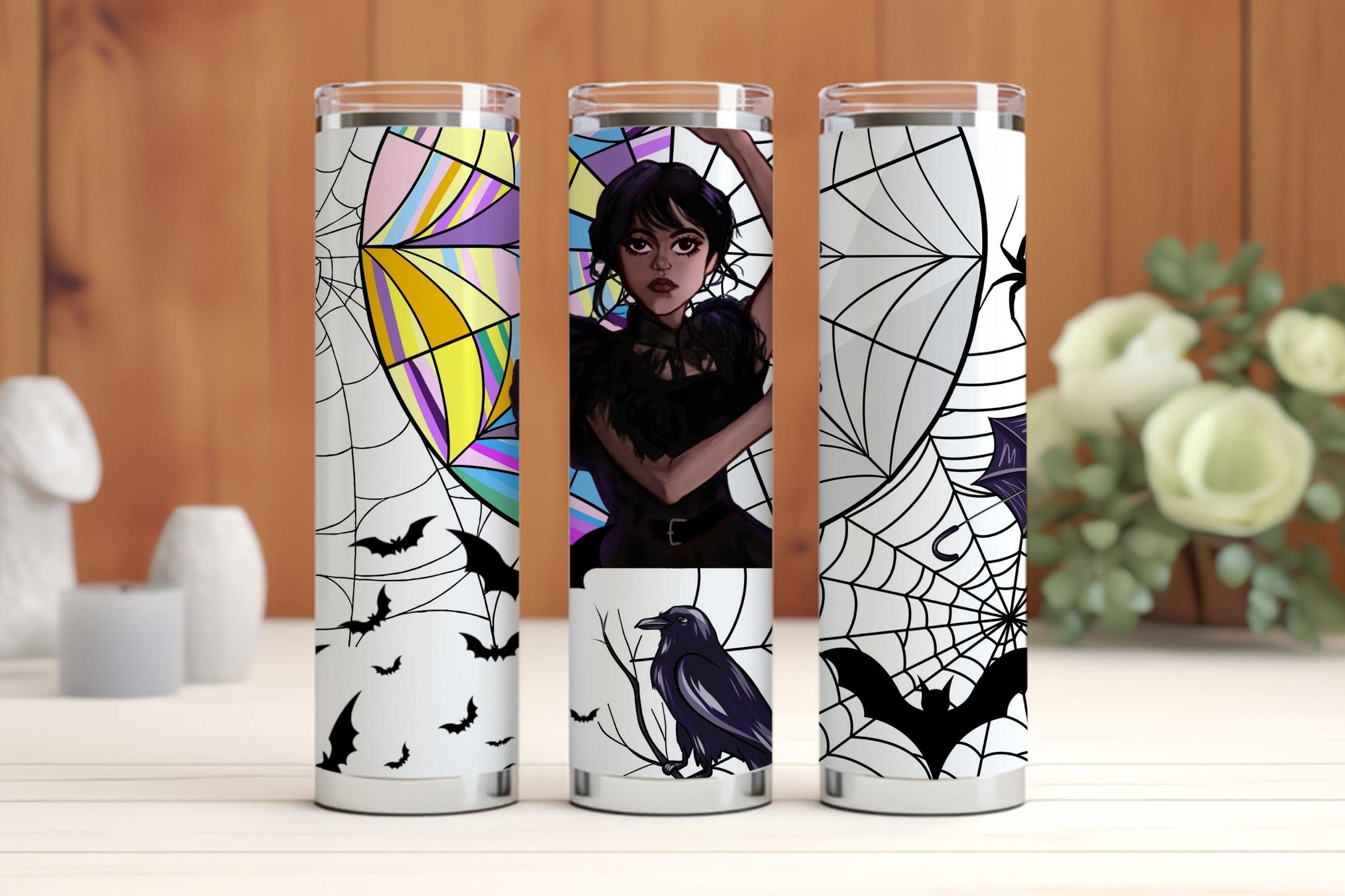 Wedneday Addams Slim Tumbler RETURN GIFTS Pretty UR Party   