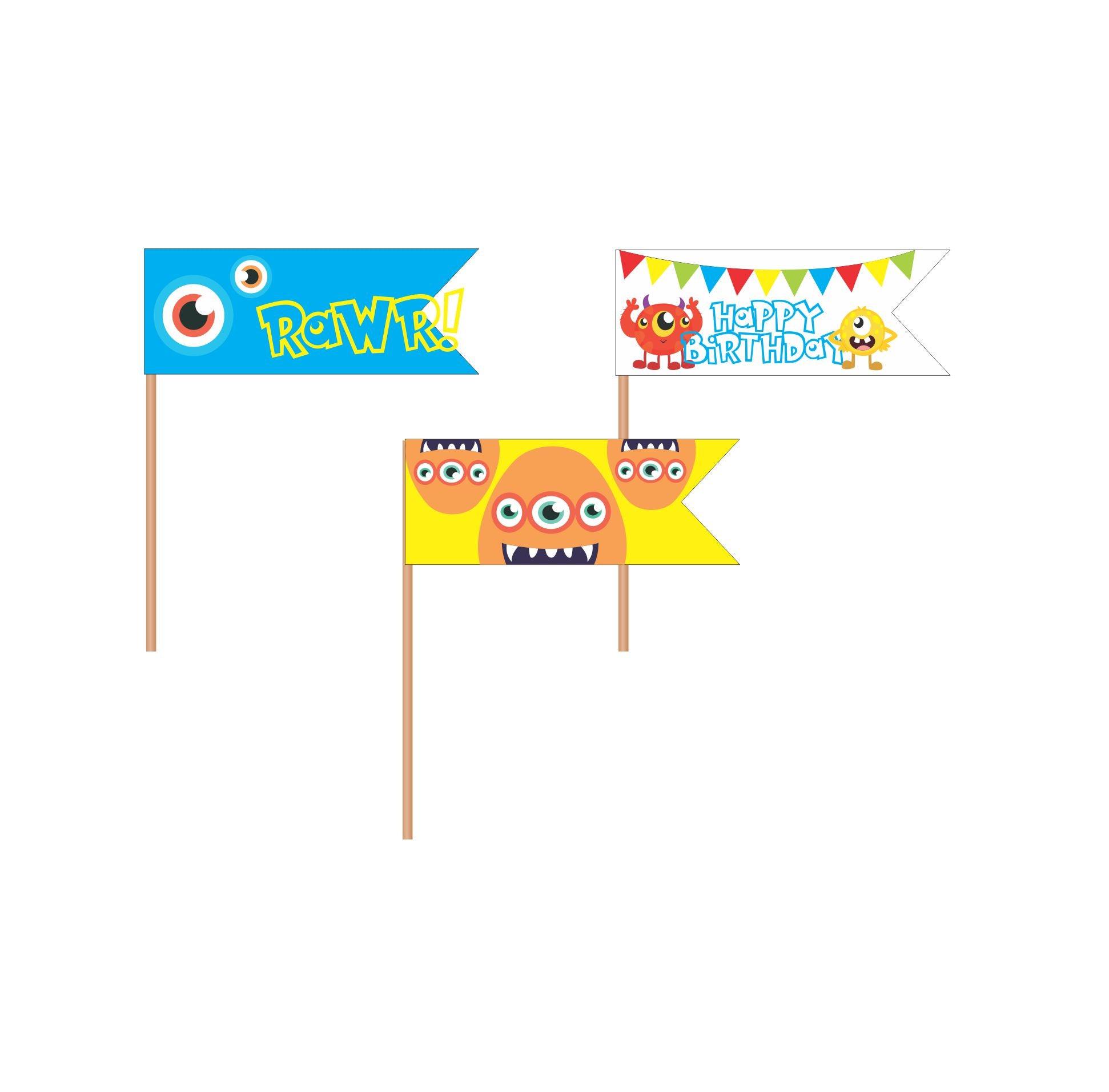 Monster Theme Picks THEME PARTIES Pretty UR Party   