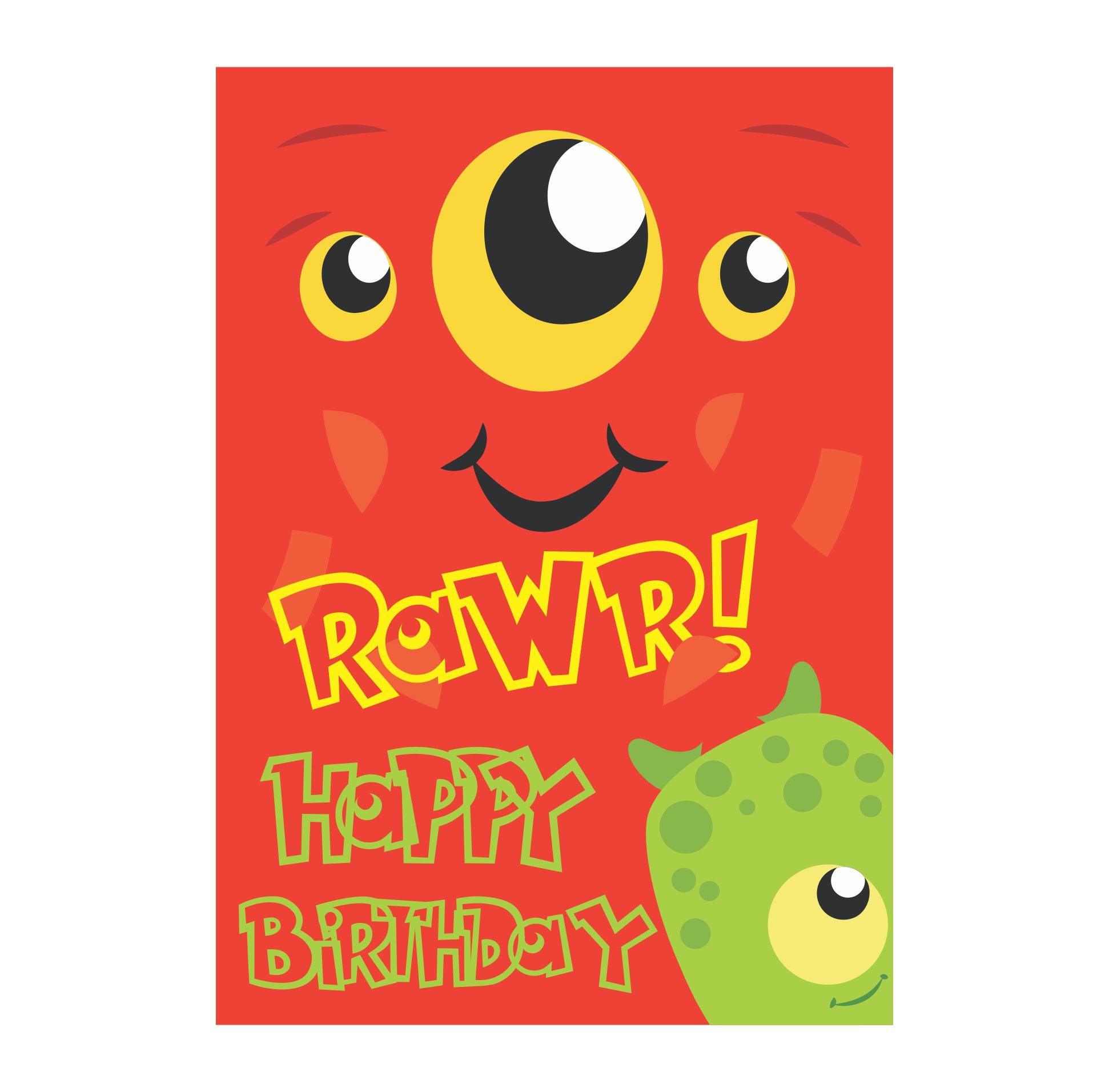 Monster Theme Centerpieces - Pack of 2 THEME PARTIES Pretty UR Party   