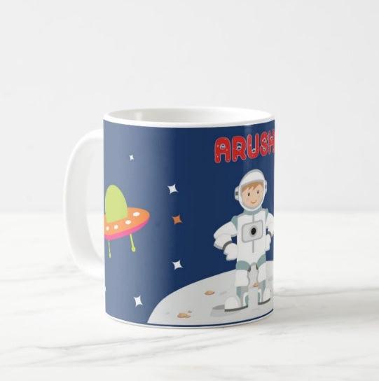 Personalised Space Mug THEME PARTIES Pretty UR Party   