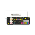 Mad Scientist Badge / Name Tag PERSONALISED Pretty UR Party   