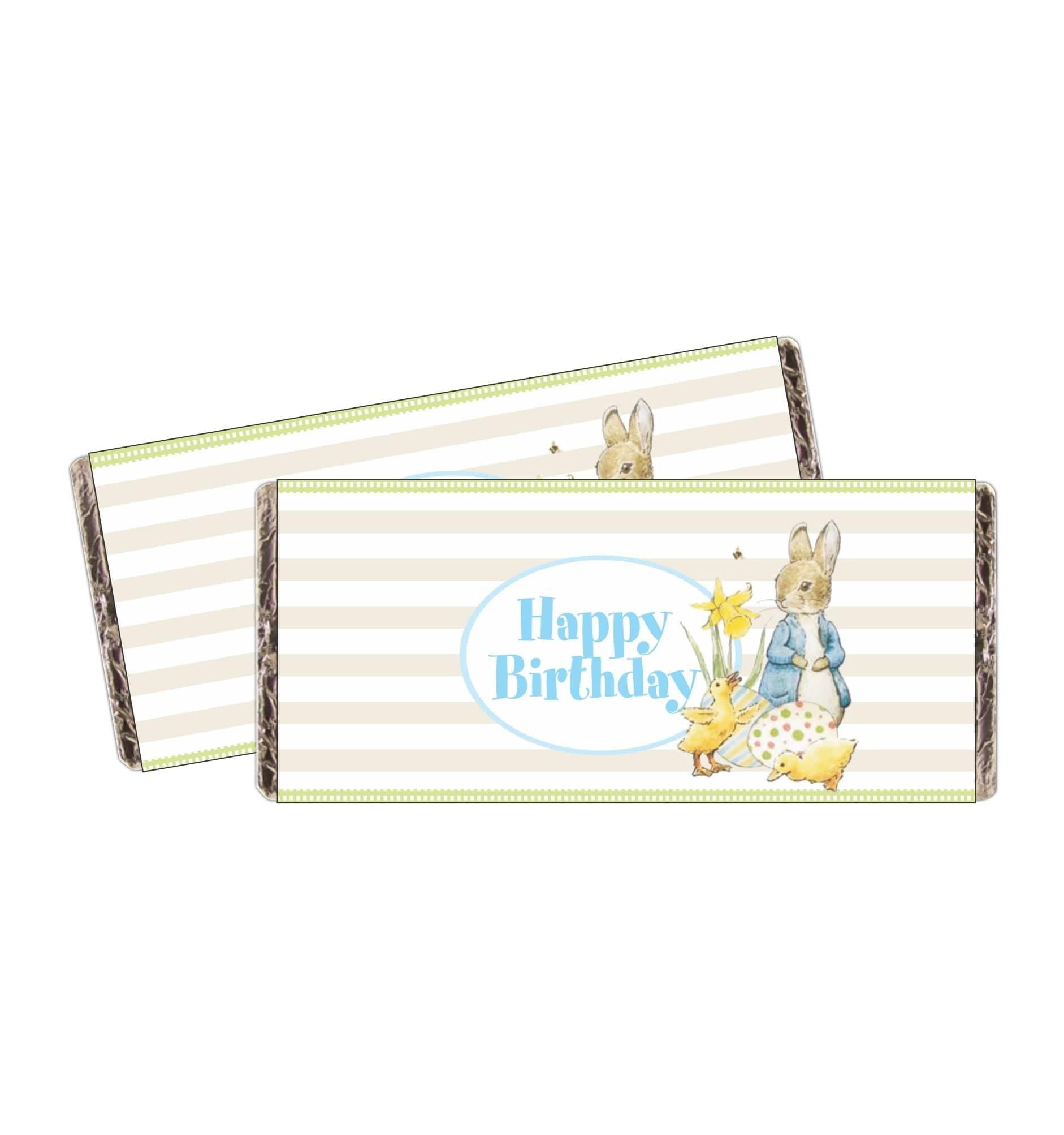 Peter Rabbit Theme Chocolate Wrappers THEME PARTIES Pretty UR Party   