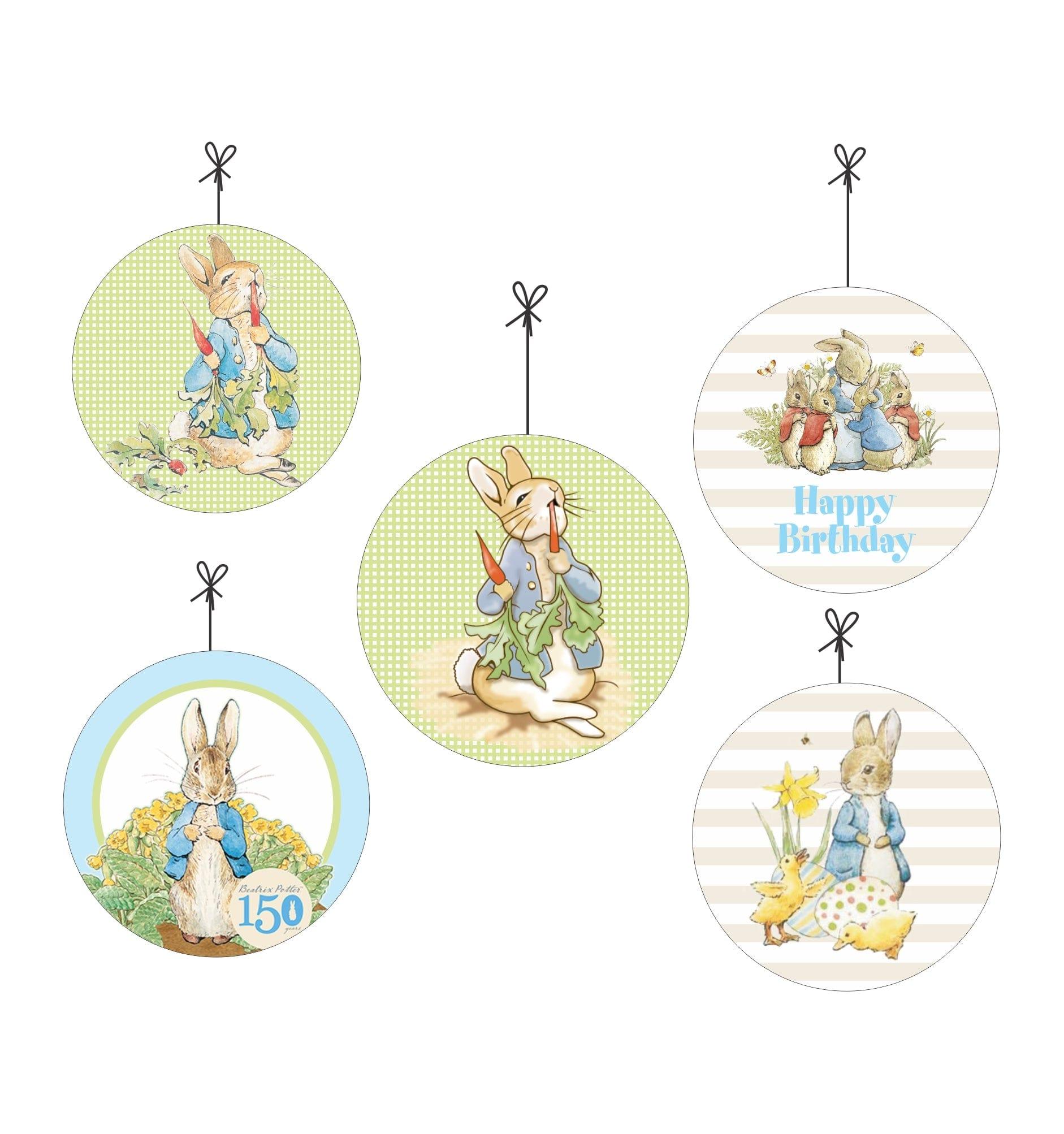 Peter Rabbit Theme Danglers THEME PARTIES Pretty UR Party   