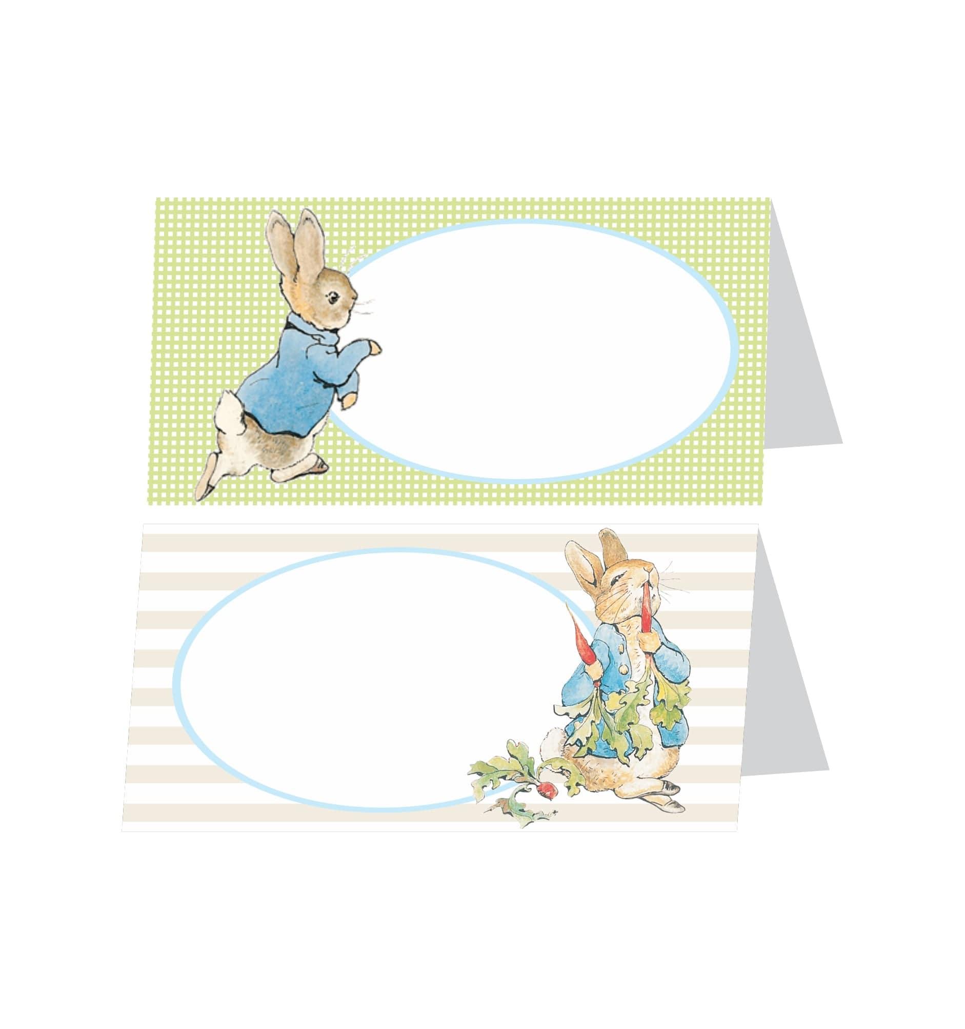 Peter Rabbit Theme Food Labels / Buffet Table Cards THEME PARTIES Pretty UR Party   