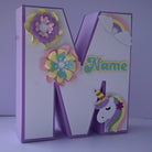 Unicorn 3D Letter / Number HANDCRAFTED PRETTY UR PARTY   